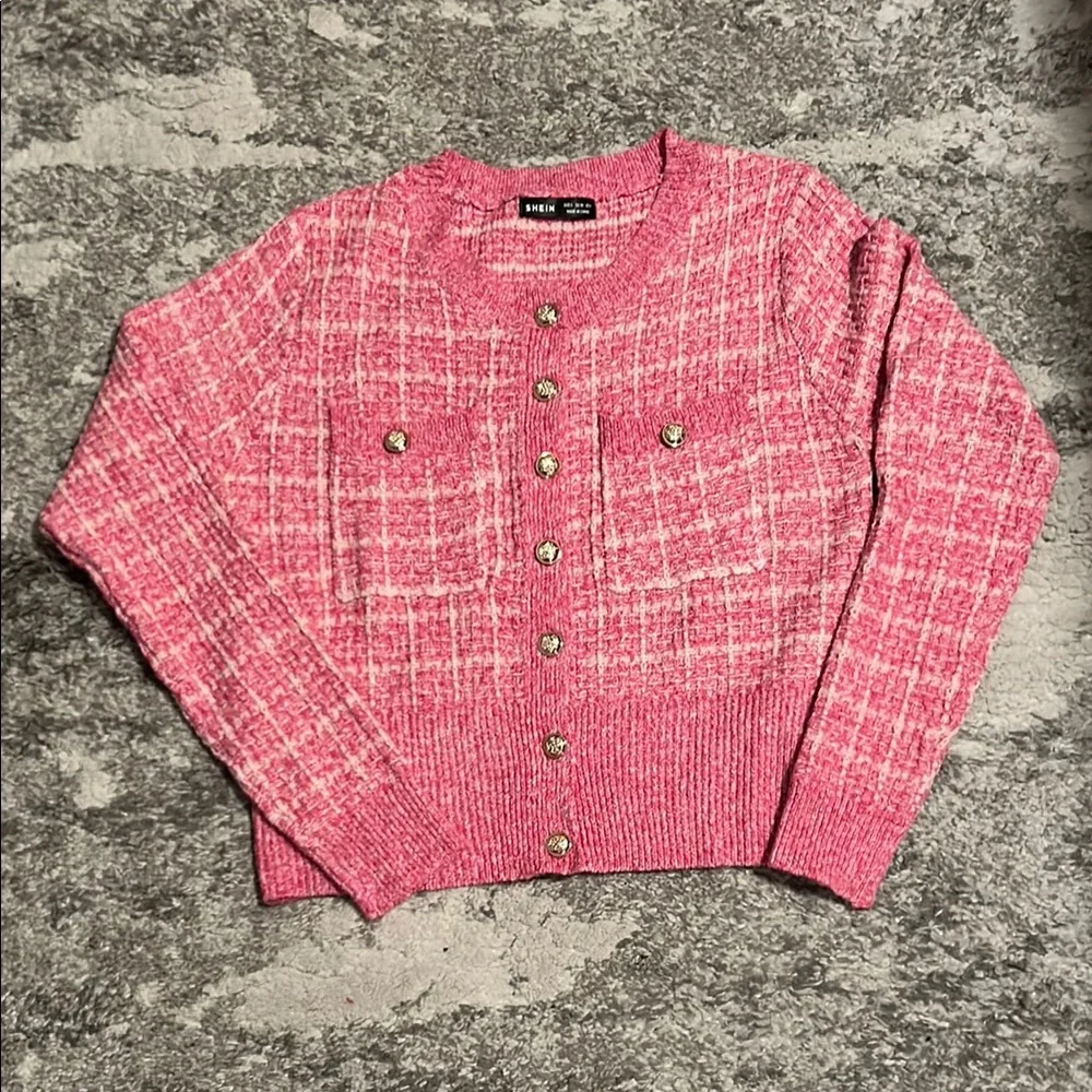 🔥BRAND NEW🔥 Pink Cardigan - Picture 1 of 5